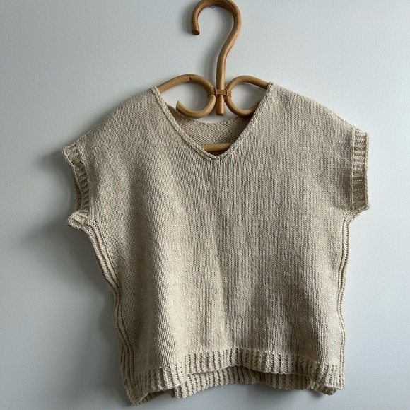 Sweaters - Vintage handmade tank